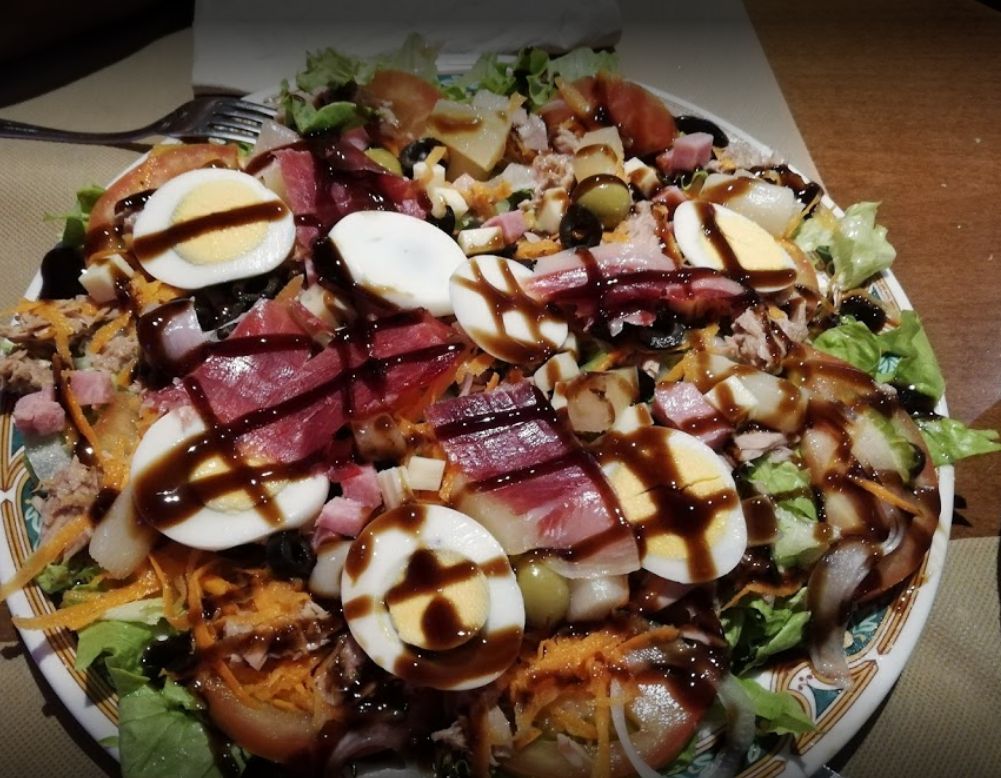 Ensaladas: Carta de Restaurante Asador O Alpendre Ensaladas: Carta de Restaurante Asador O Alpendre