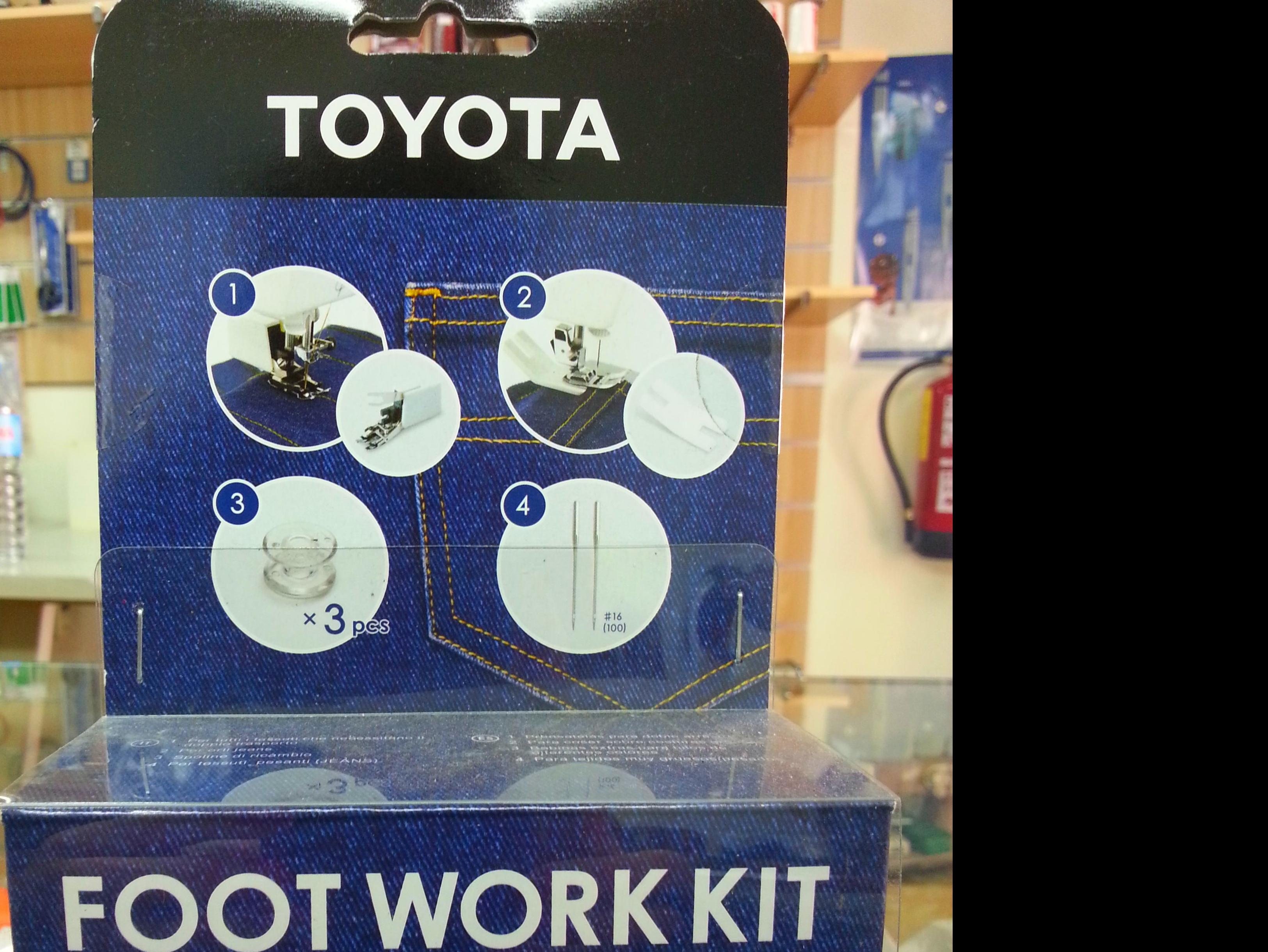 KIT TOYOTA FOOTWORK JEANS: Catálogo de Co.Ma.Tex. KIT TOYOTA FOOTWORK JEANS: Catálogo de Co.Ma.Tex.
