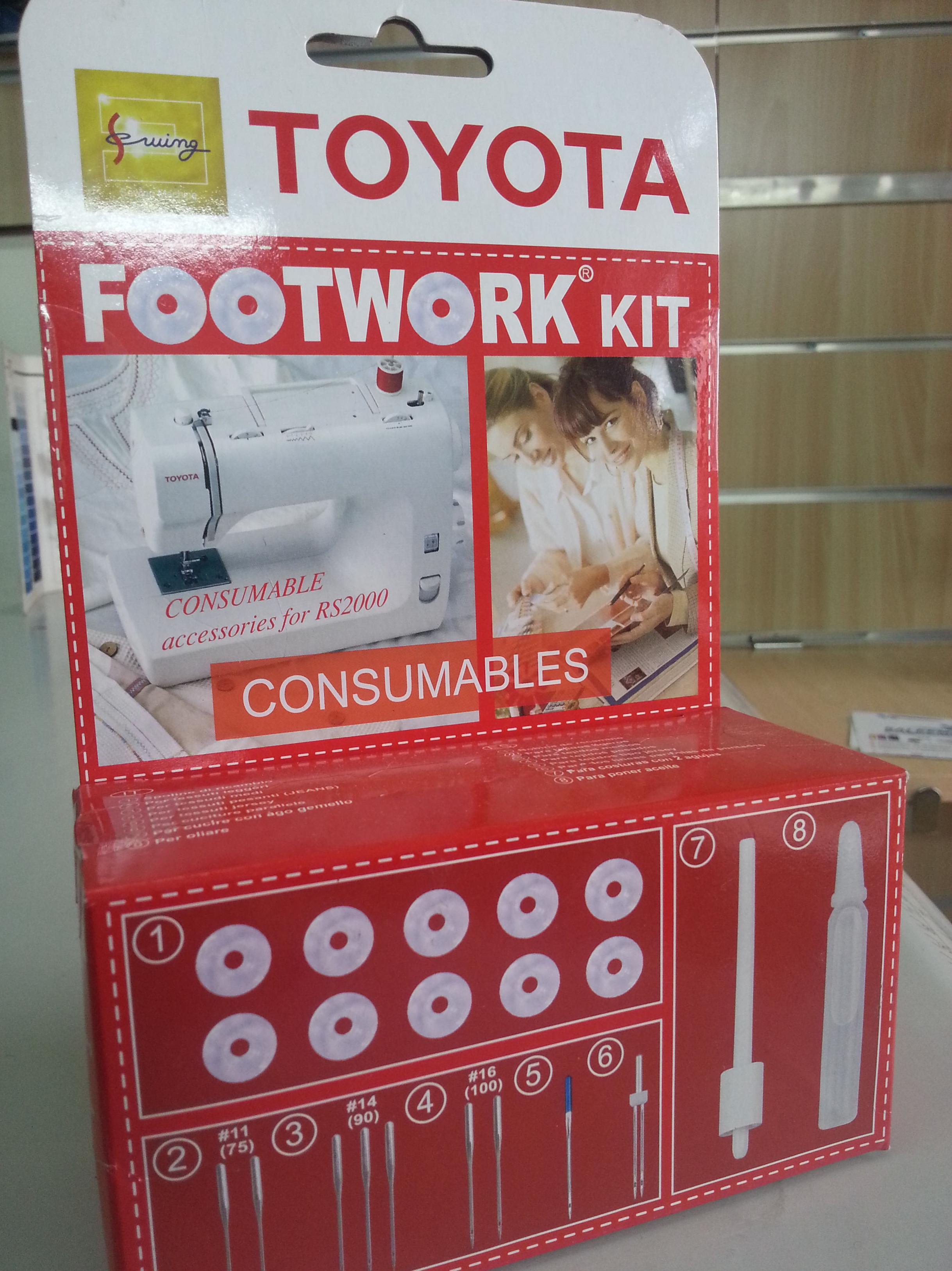 KIT TOYOTA FOOTWORK BÁSICO: Catálogo de Co.Ma.Tex. KIT TOYOTA FOOTWORK BÁSICO: Catálogo de Co.Ma.Tex.