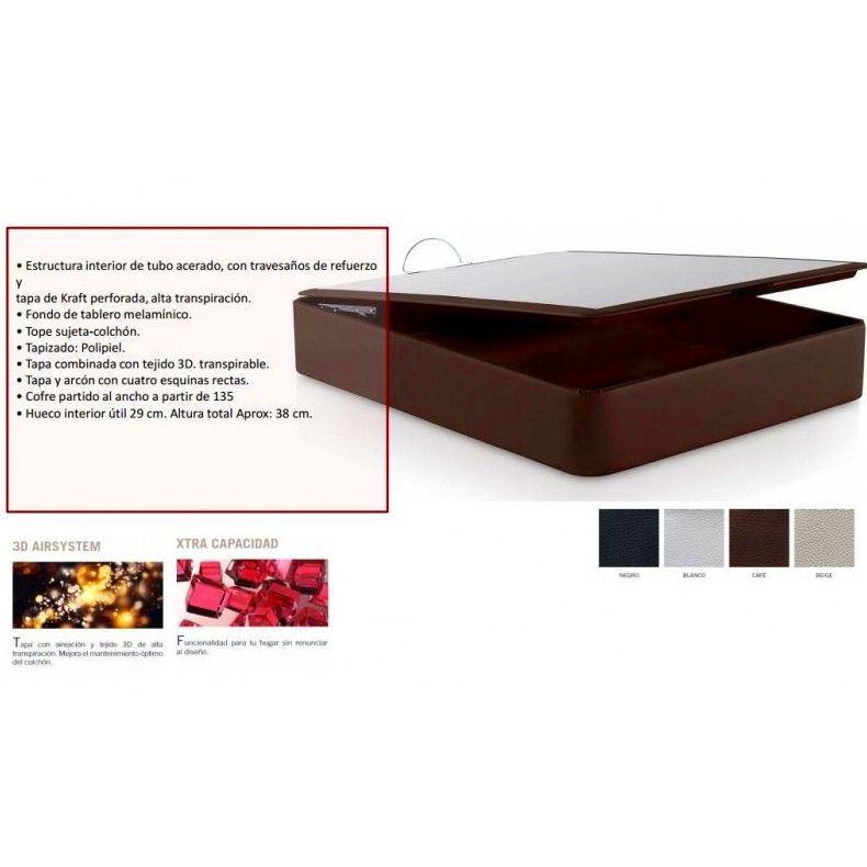 CANAPÉ ABATIBLE MODELO STYL-BOX ALTA CAPACIDAD CANAPÉ ABATIBLE MODELO STYL-BOX ALTA CAPACIDAD