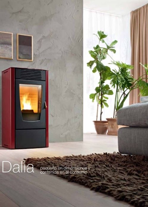Estufa pellet Red Modelo Dalia 6 kW: Catálogo de Chimeneas Ferrol Estufa pellet Red Modelo Dalia 6 kW: Catálogo de Chimeneas Ferrol