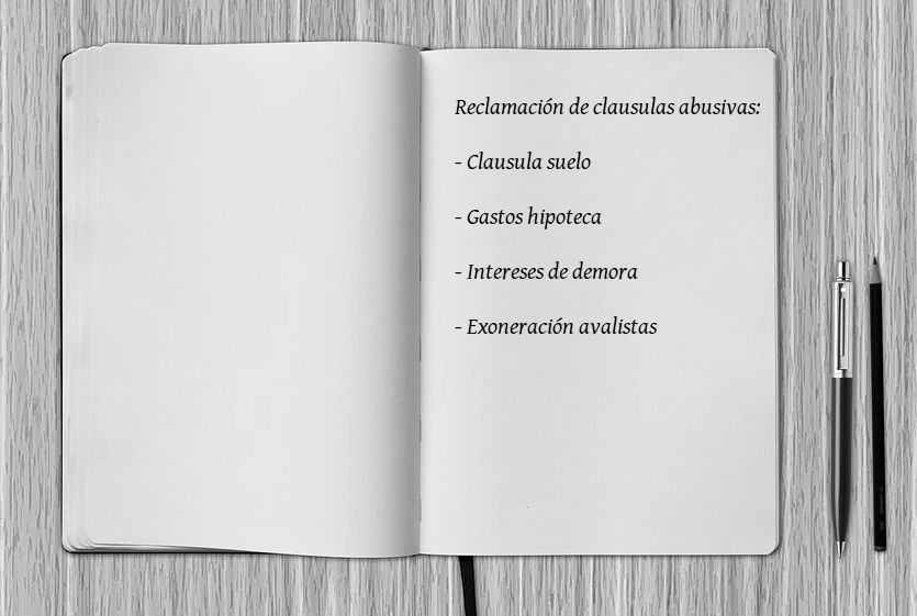 Reclamación clausulas abusivas: Servicios de Lex4You Reclamación clausulas abusivas: Servicios de Lex4You