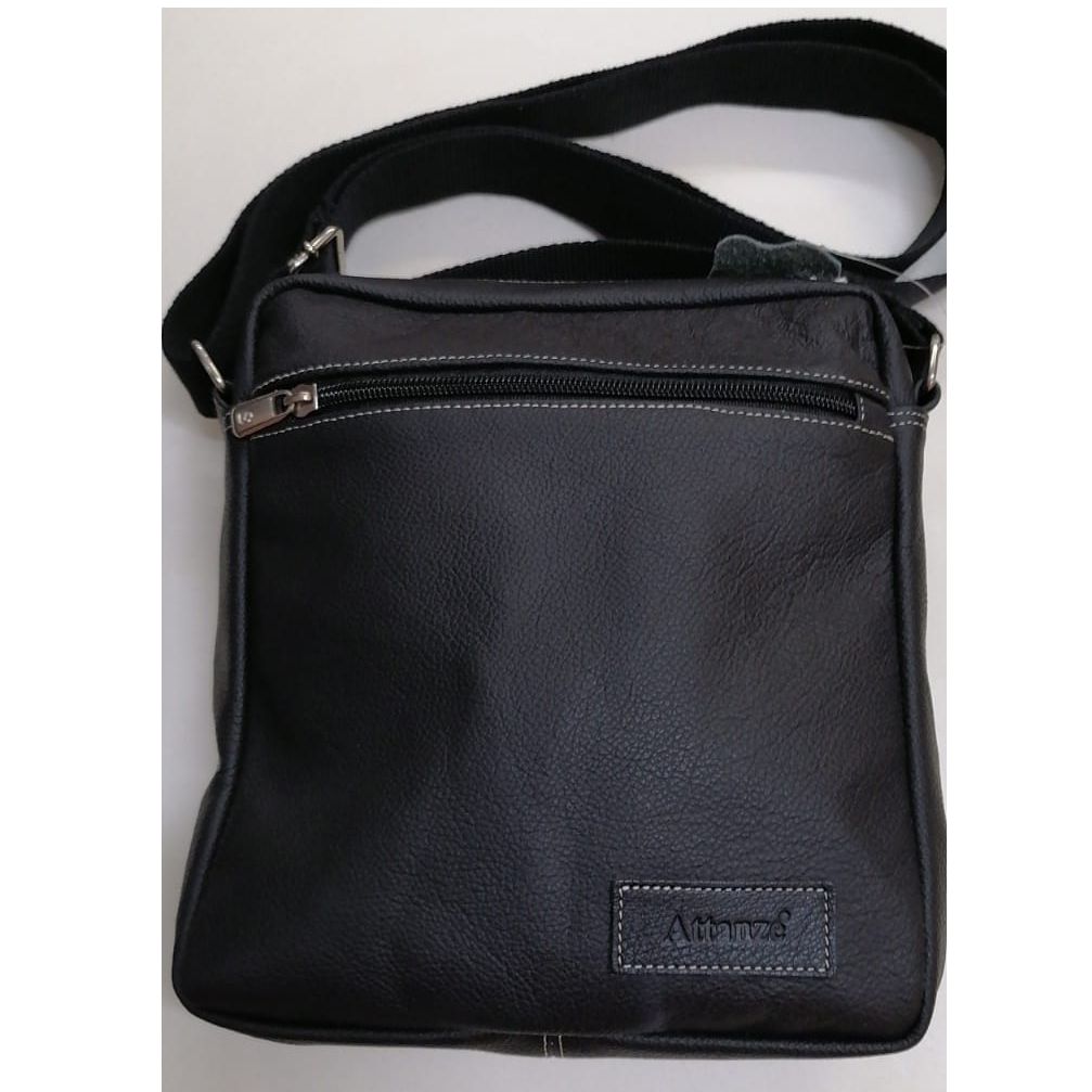 Bandolera de piel en color negro: Productos de Zapatería Ideal Bandolera de piel en color negro: Productos de Zapatería Ideal