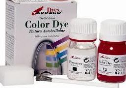 Tinte para teñir piel, variedad de colores