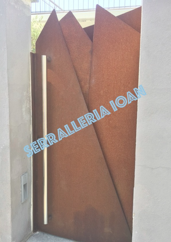 Puerta chapa corten Puerta chapa corten