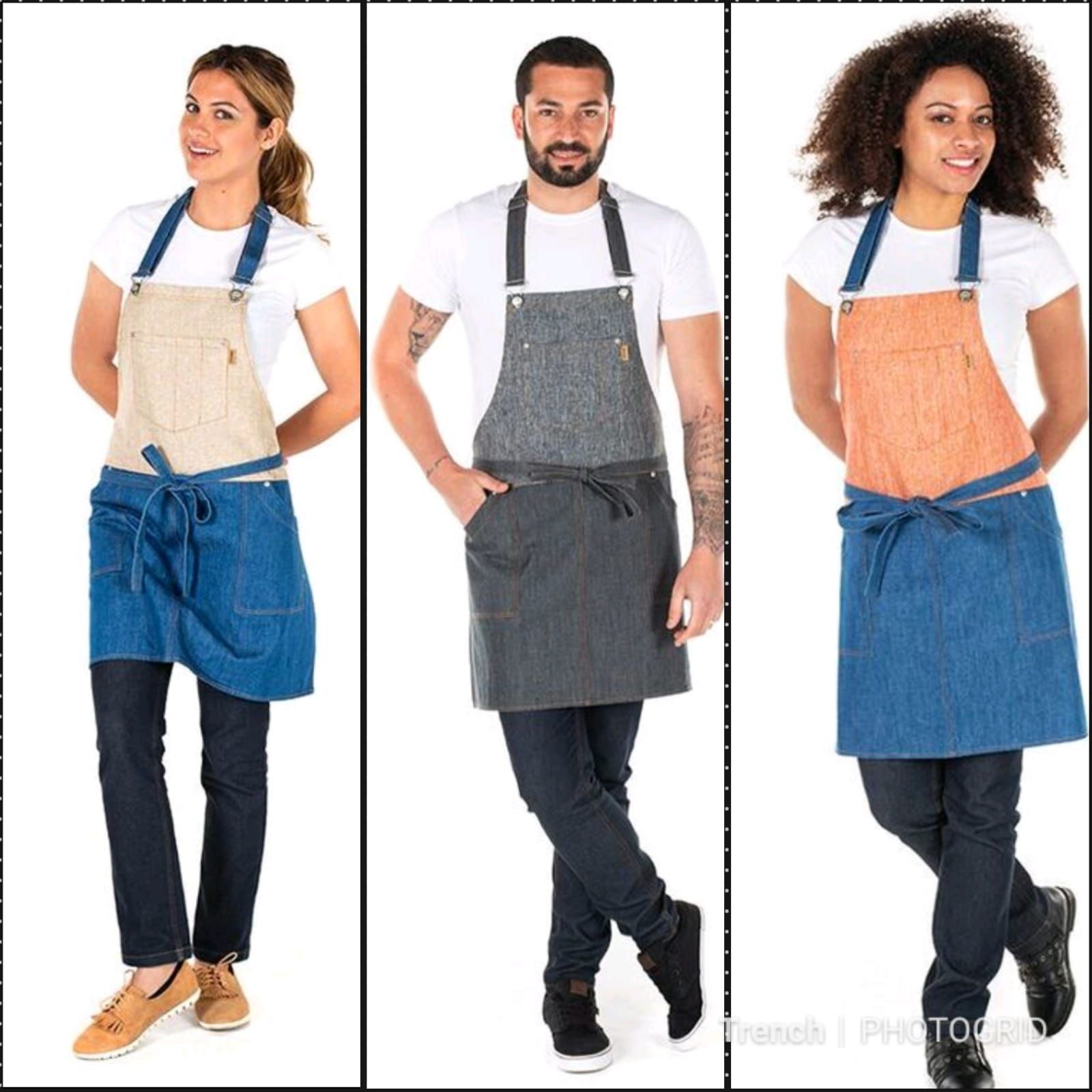 Delantales para hostelería: Catalogo de Ropa Laboral Trench Delantales para hostelería: Catalogo de Ropa Laboral Trench