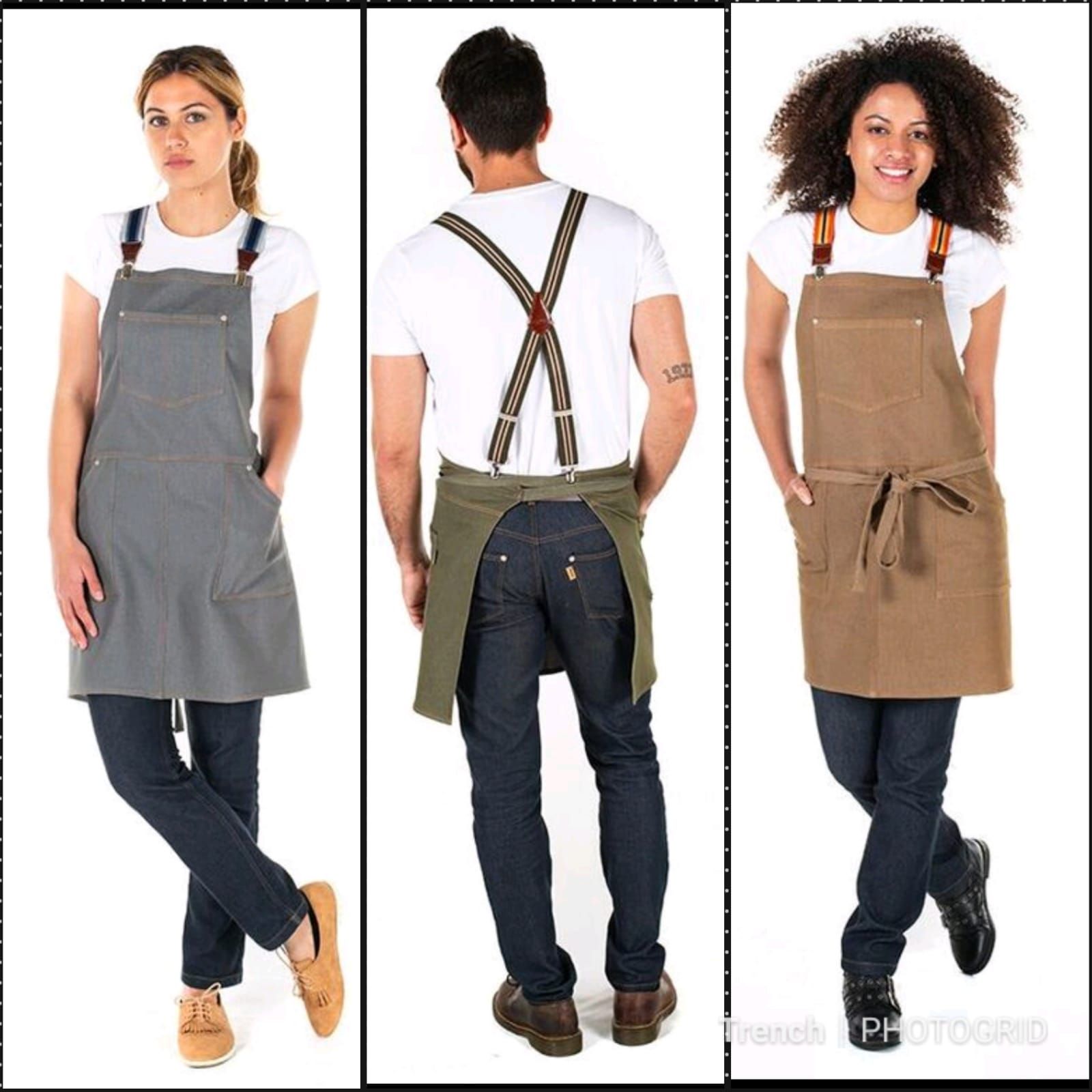 Delantales para hostelería: Catalogo de Ropa Laboral Trench Delantales para hostelería: Catalogo de Ropa Laboral Trench
