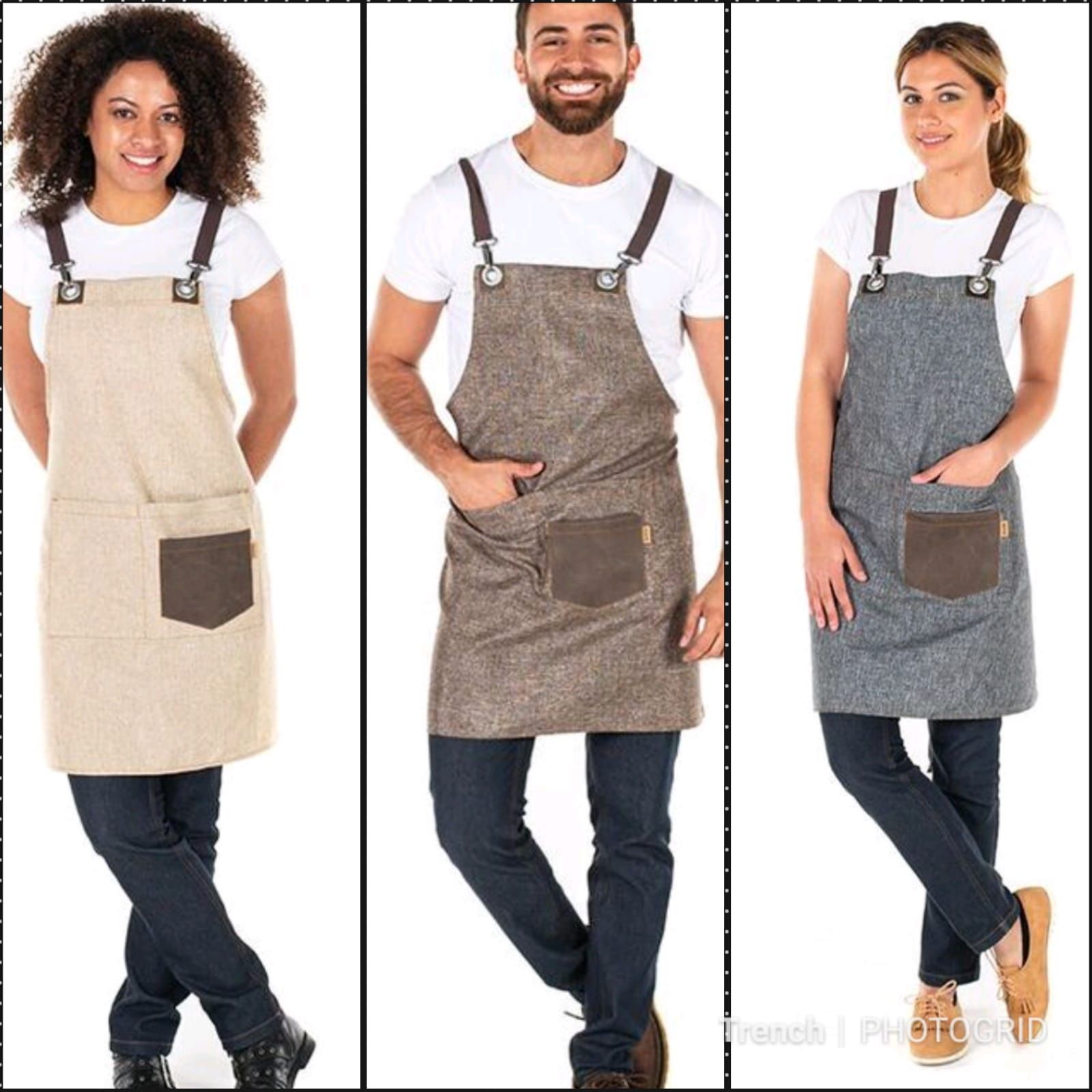 Delantales para hostelería: Catalogo de Ropa Laboral Trench Delantales para hostelería: Catalogo de Ropa Laboral Trench