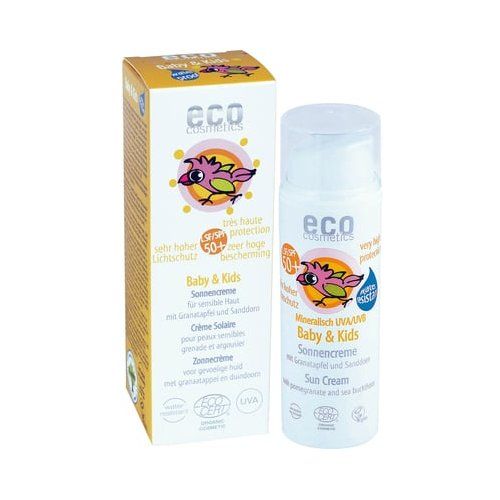 Crema solar bebés 50+ Ecocosmetic 50 ml: Productos de Bionatura Crema solar bebés 50+ Ecocosmetic 50 ml: Productos de Bionatura