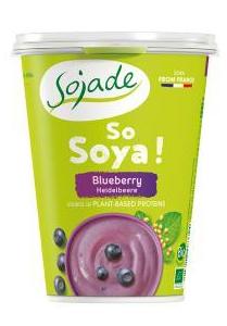 Yogur soja de arándanos SOJADE 400gr: Productos de Bionatura Yogur soja de arándanos SOJADE 400gr: Productos de Bionatura