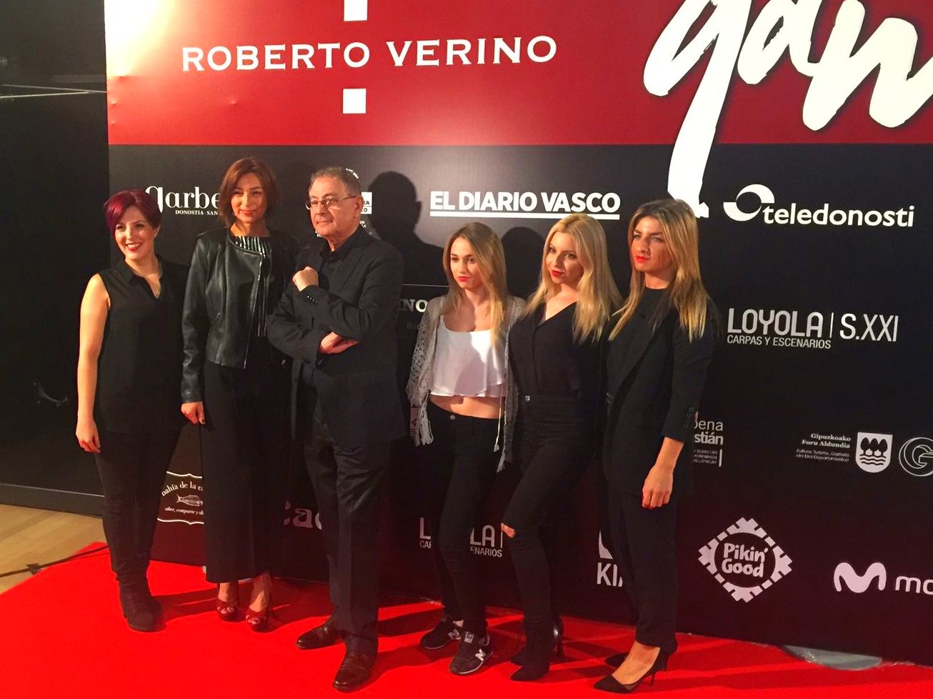 Parte del equipo de Marta G con Roberto Verino en Museo Balenciaga (Oct 2016)