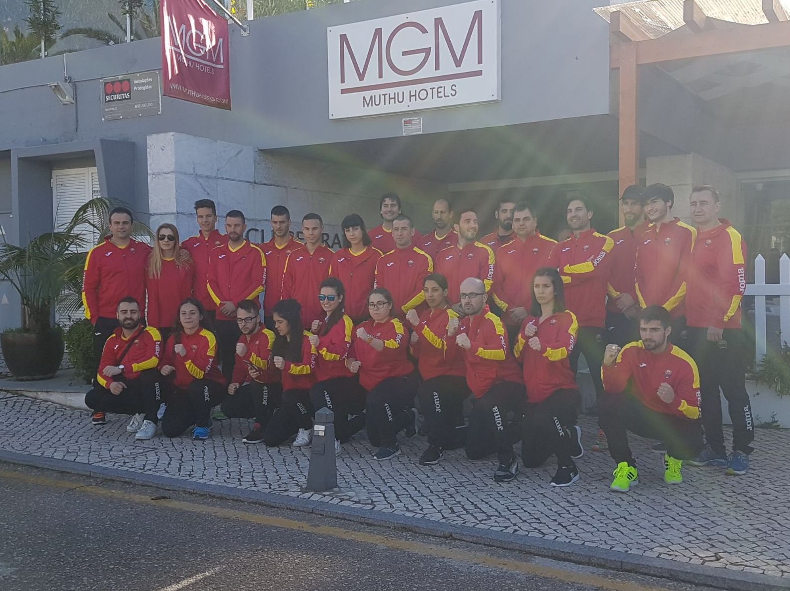 Selección española de kenpo para el mundial de 2017