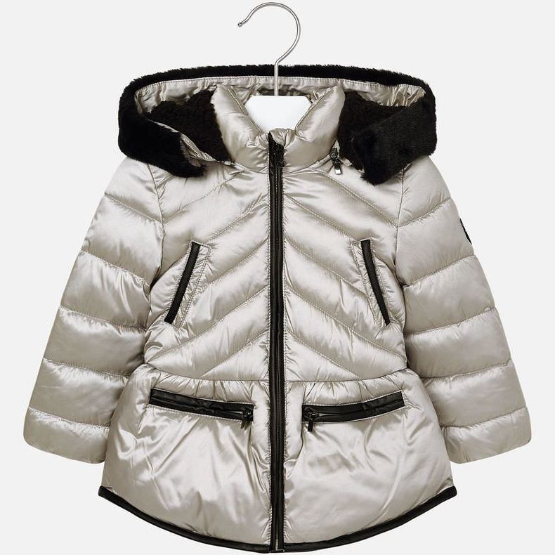Chaquetón metalizado niña Chaquetón metalizado niña