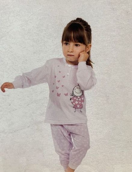 Pijama niña pantalón largo Pijama niña pantalón largo