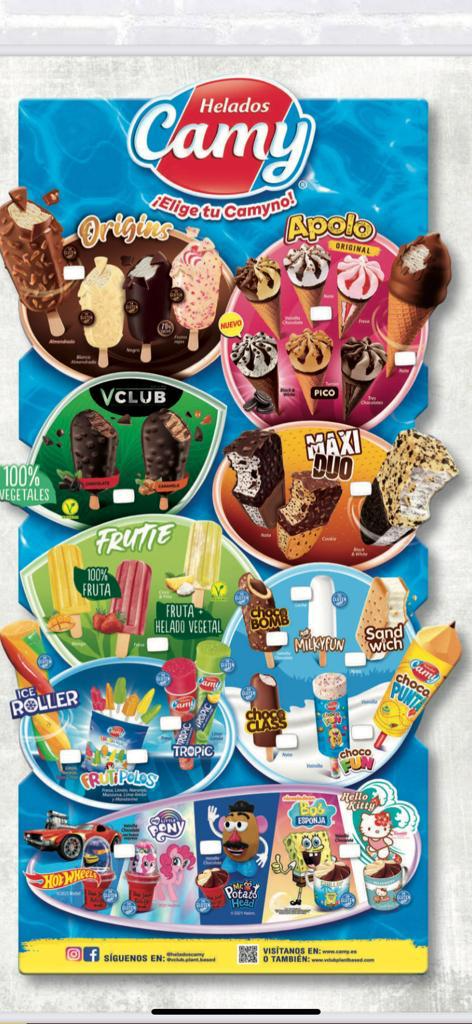 CATALOGO HELADOS CAMY: Productos de Congelados Disel CATALOGO HELADOS CAMY: Productos de Congelados Disel