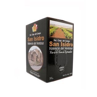 Vino blanco caja 5L.: Productos de Cooperativa del Campo San Isidro Vino blanco caja 5L.: Productos de Cooperativa del Campo San Isidro