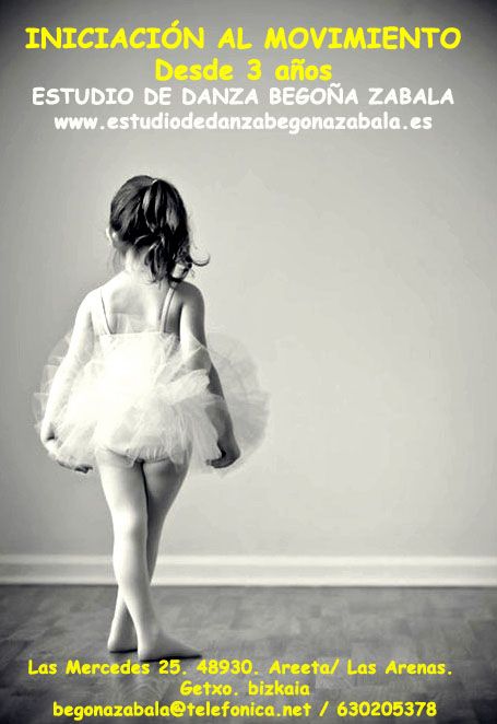 Iniciación al movimiento desde 3 años: Estudio de danza de Estudio de Danza Begoña Zabala Iniciación al movimiento desde 3 años: Estudio de danza de Estudio de Danza Begoña Zabala