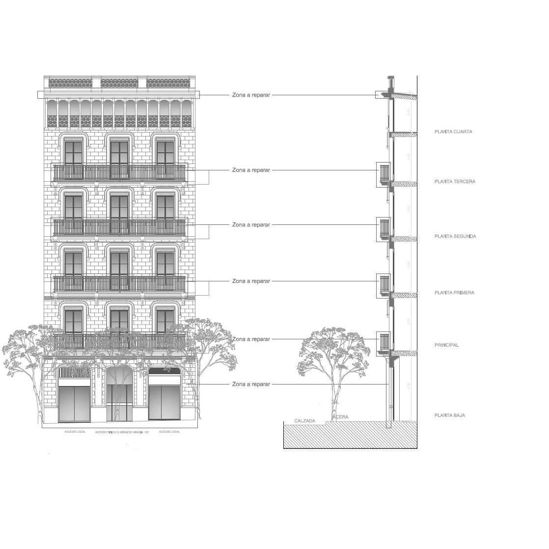 Servicio de arquitectura: Servicios de APG Façanes Servicio de arquitectura: Servicios de APG Façanes