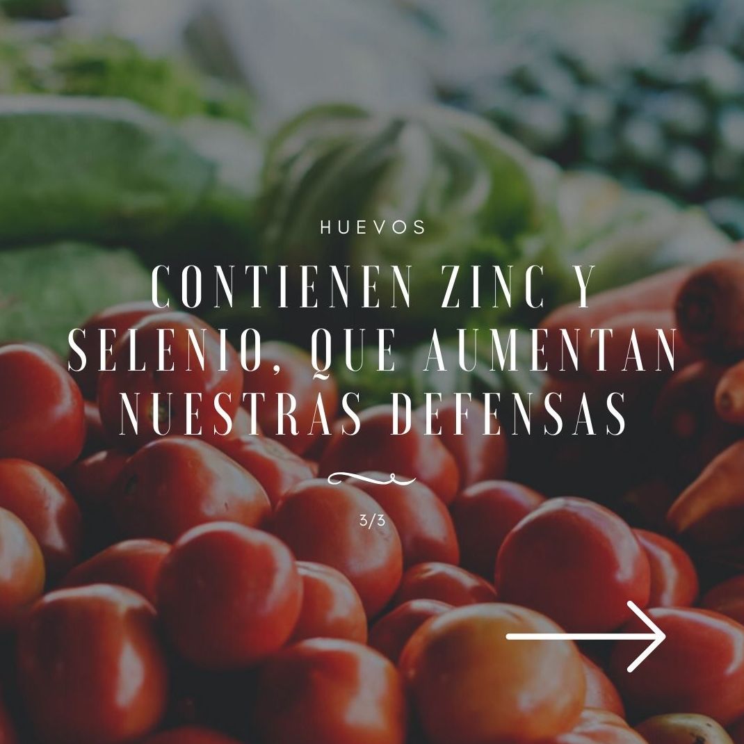 Alimentos que ayudan a nuestras defensas Alimentos que ayudan a nuestras defensas