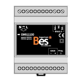 GATEWAY KNX DALI BROADCAST 1CH GATEWAY KNX DALI BROADCAST 1CH