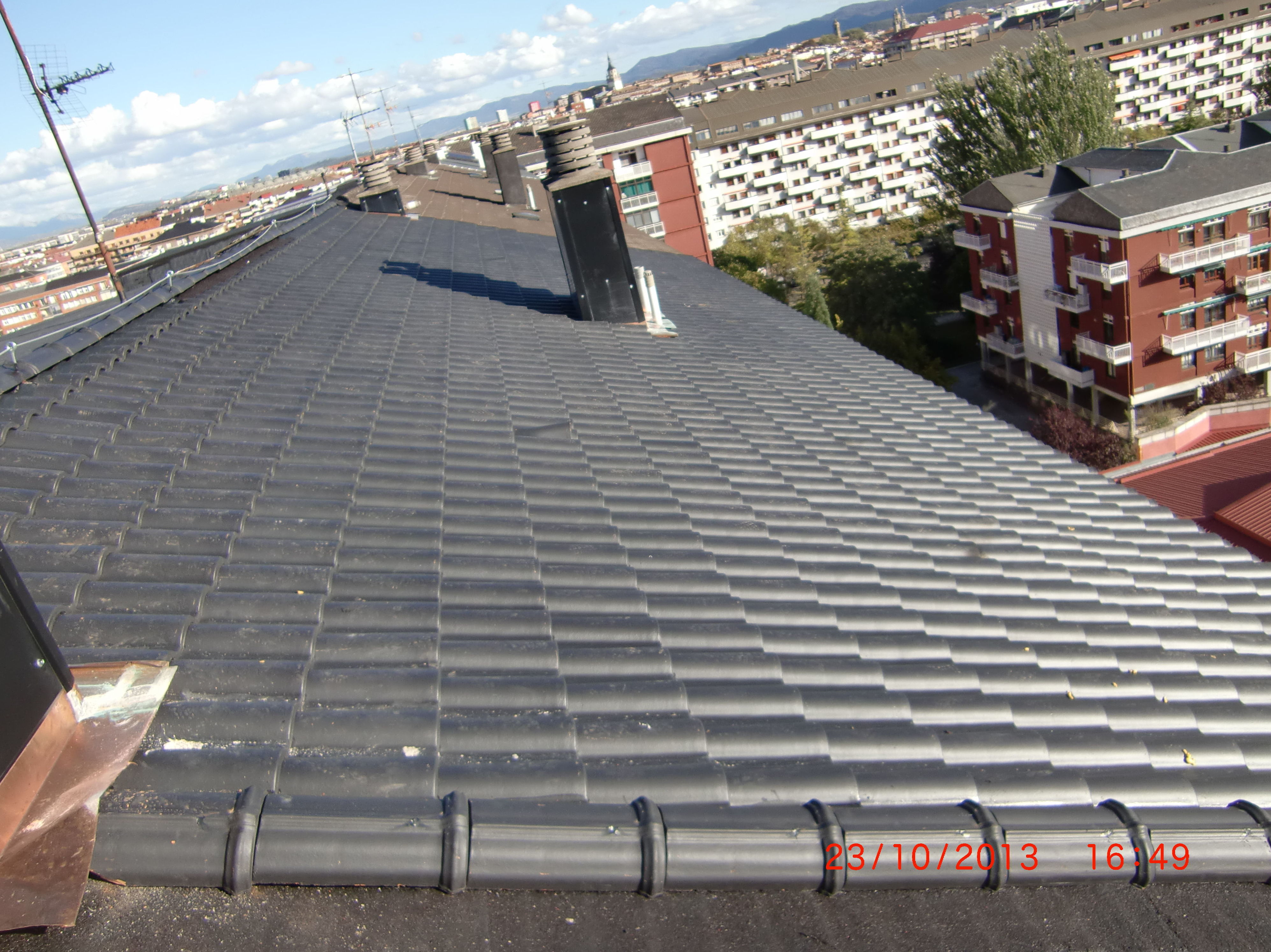 Rehabilitación de tejado en la calle Argentina, 8 Vitoria-Gasteiz