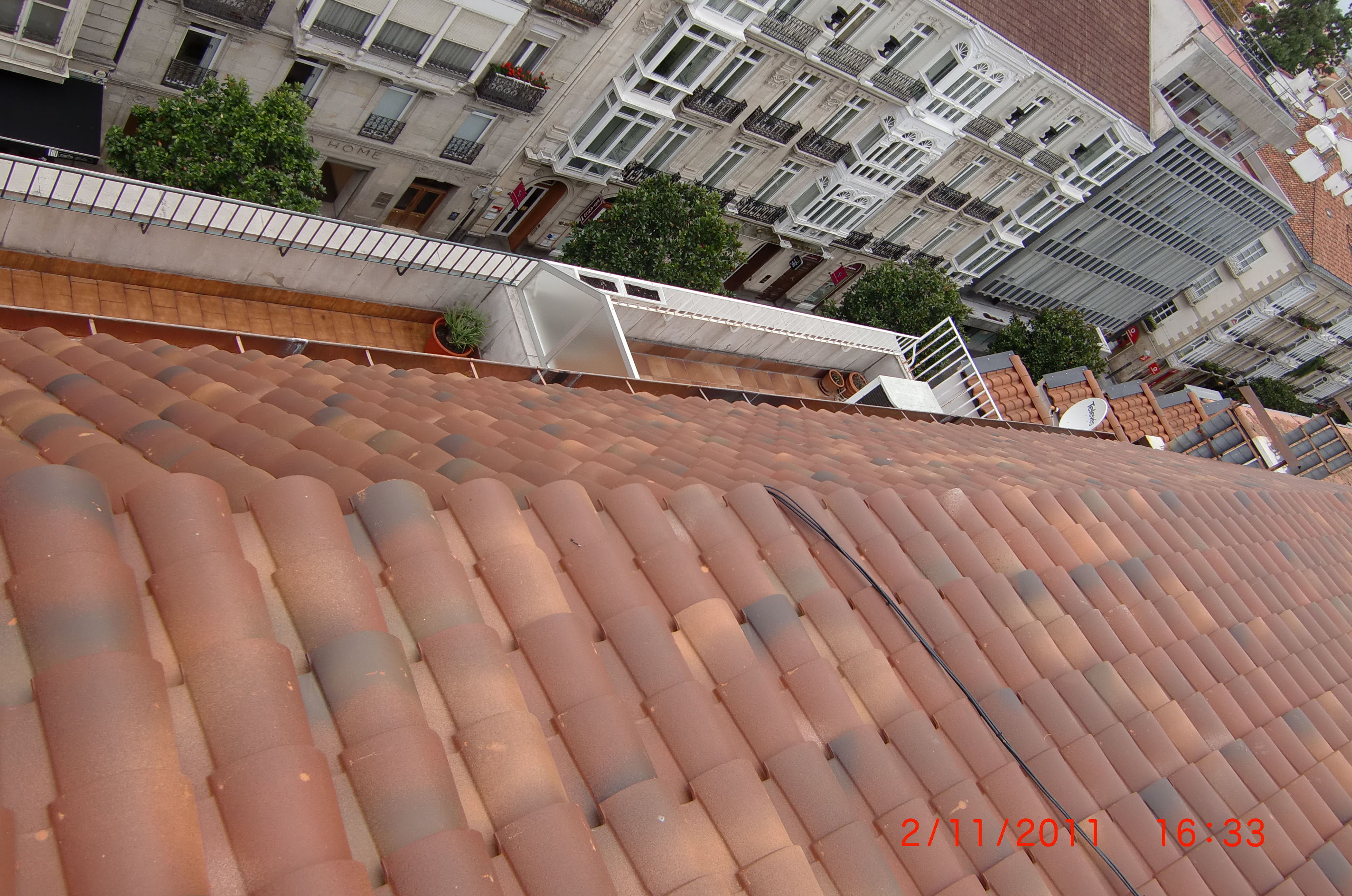 Rehabilitación de tejado en la calle Dato, 19 Vitoria-Gasteiz