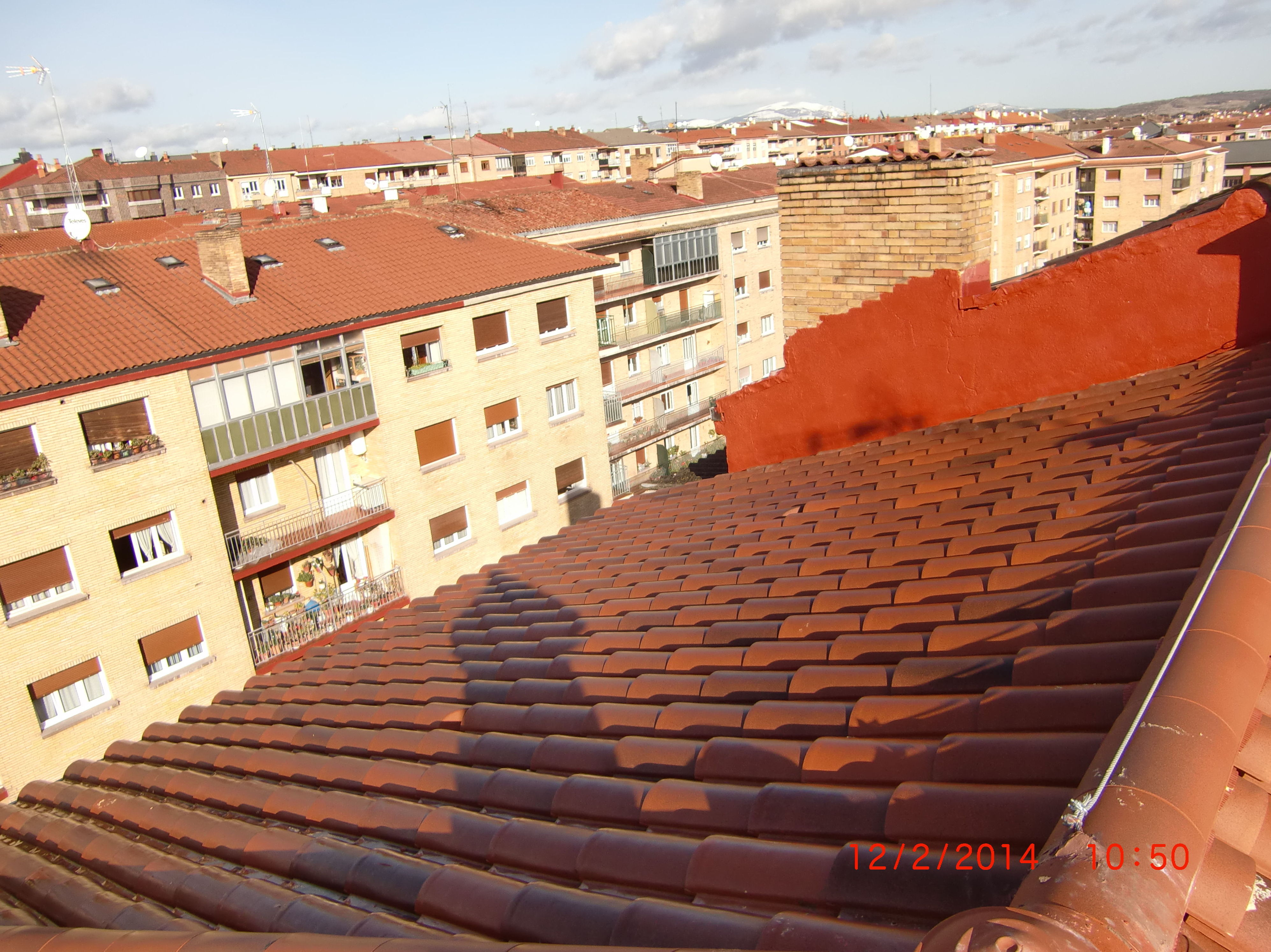 Rehabilitación de tejado en la calle Badaya, 22 Vitoria-Gasteiz