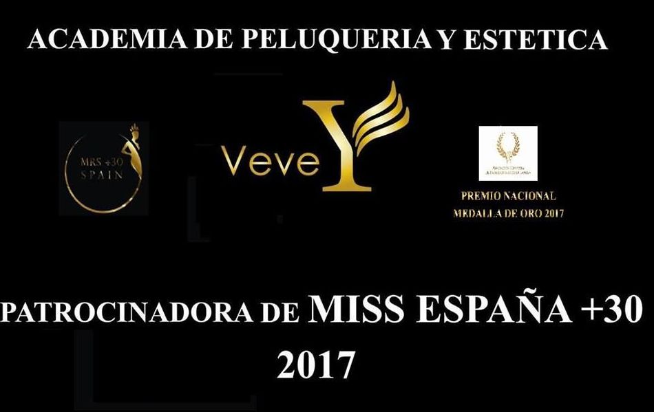 VEVEY Patrocinador Oficial MISS SPAIN + 30 2017
