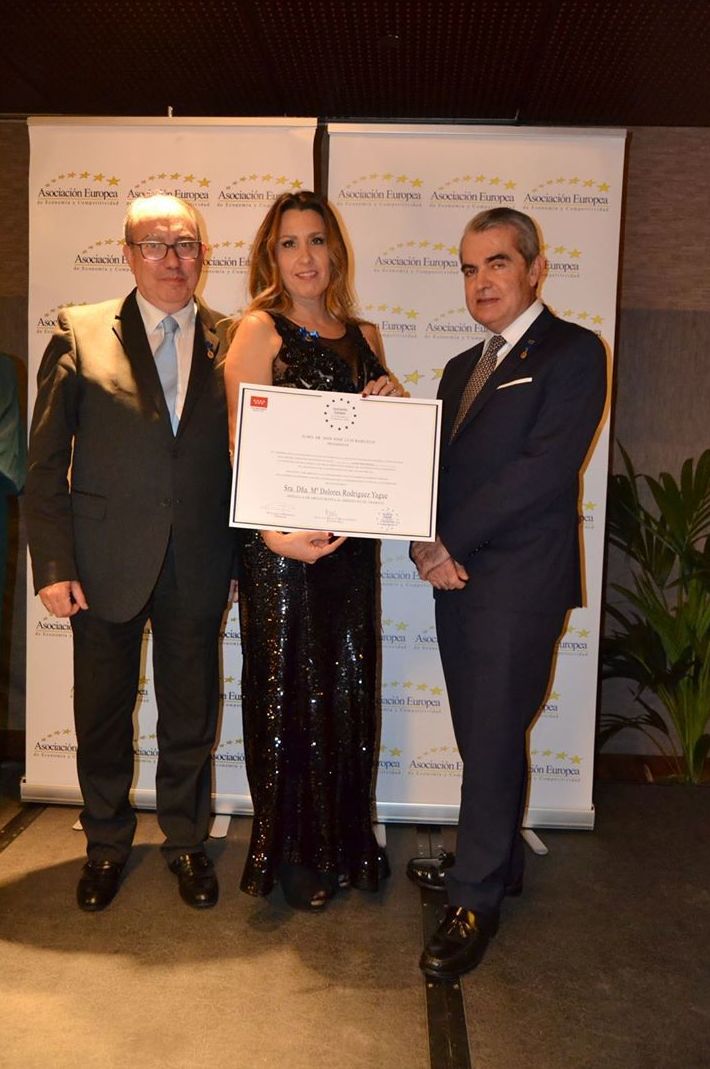 Academia VEVEY galardonada con la medalla de oro europea al mérito en el trabajo 2018
