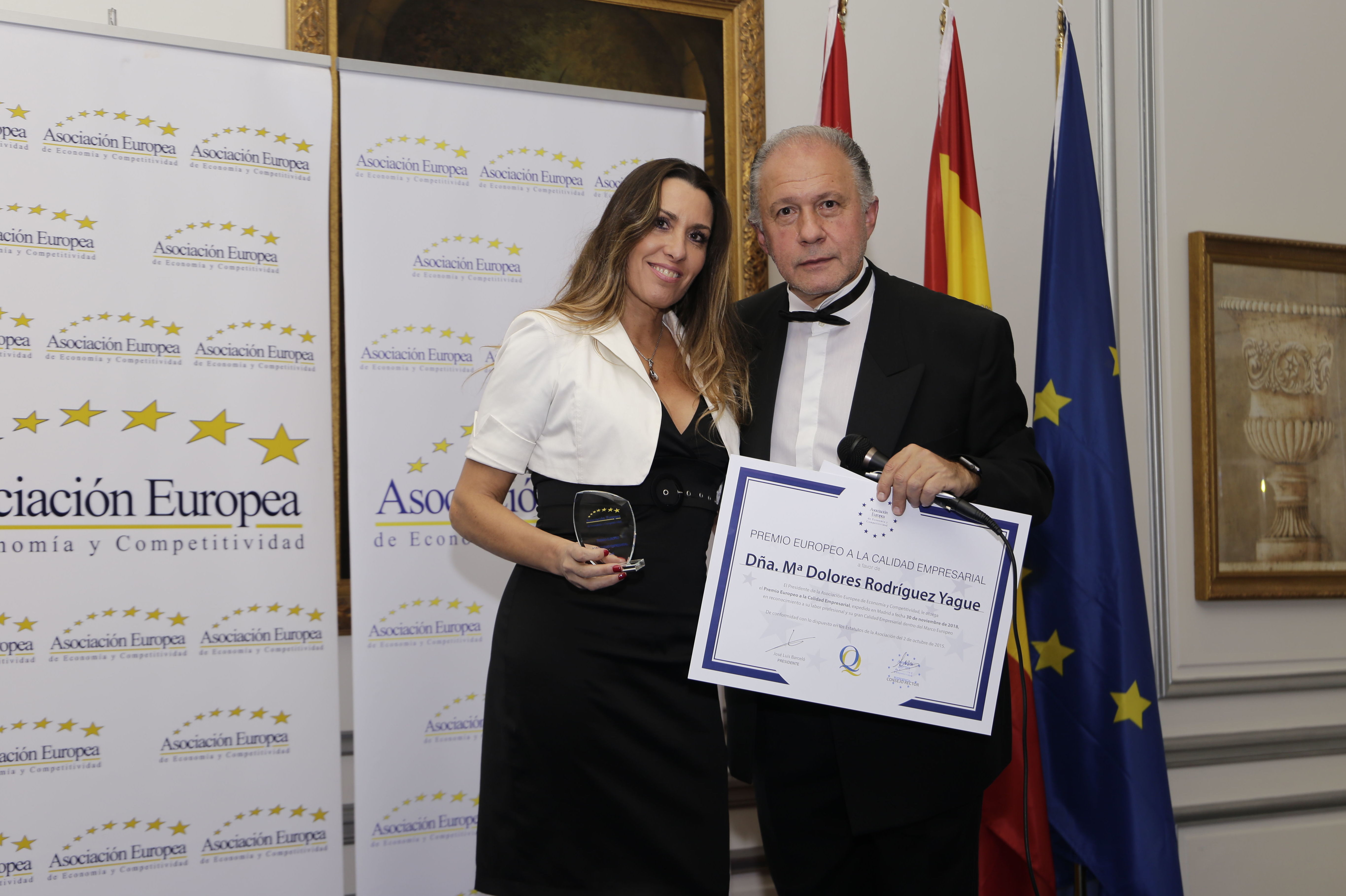 Academia Vevey recibe el Premio Europeo a la Calidad Empresarial