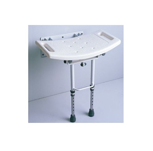 Asiento de ducha abatible pared patas: Productos de Ortopedia Hospitalet Asiento de ducha abatible pared patas: Productos de Ortopedia Hospitalet
