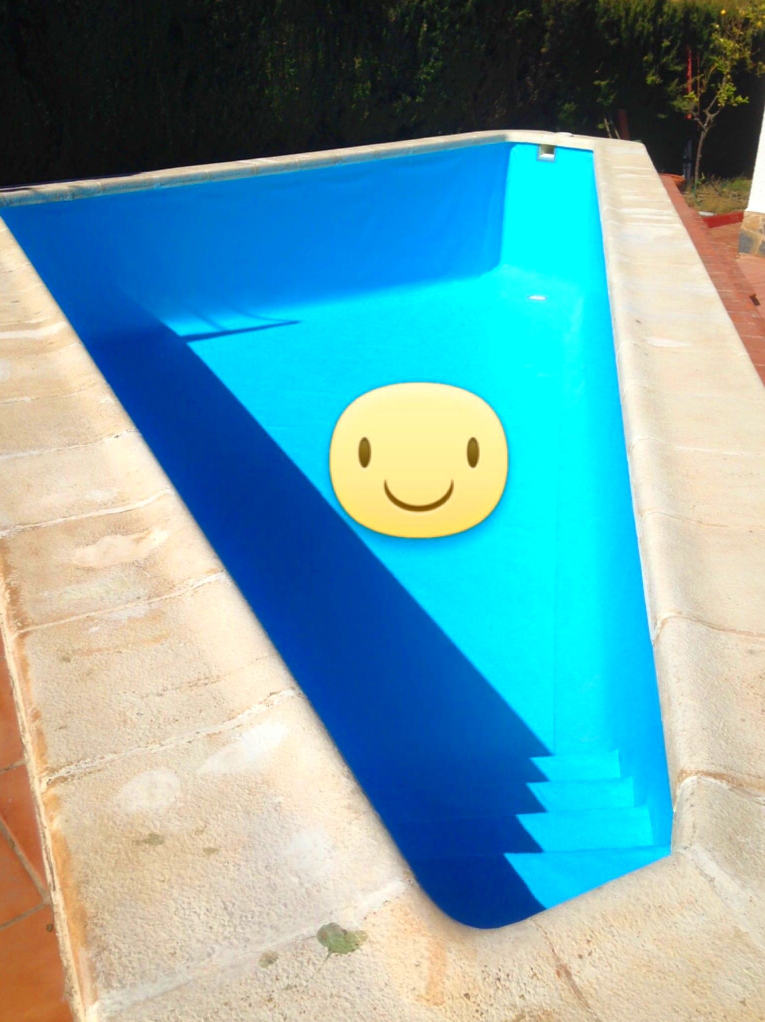 Reforma piscina PVC acabada Reforma piscina PVC acabada