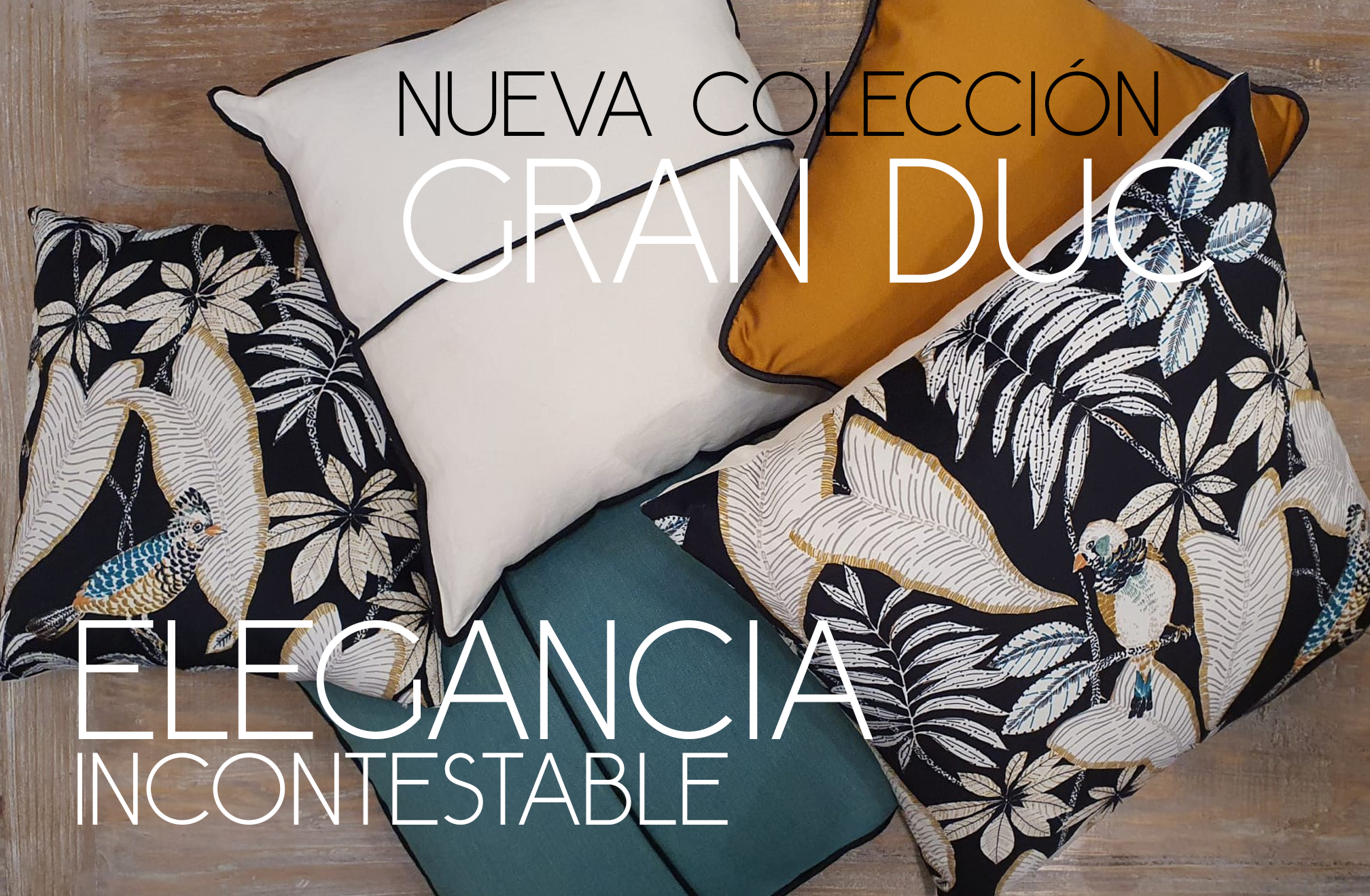 Colección Cojines Gran Duc: COLECCIONES de Casa Nativa