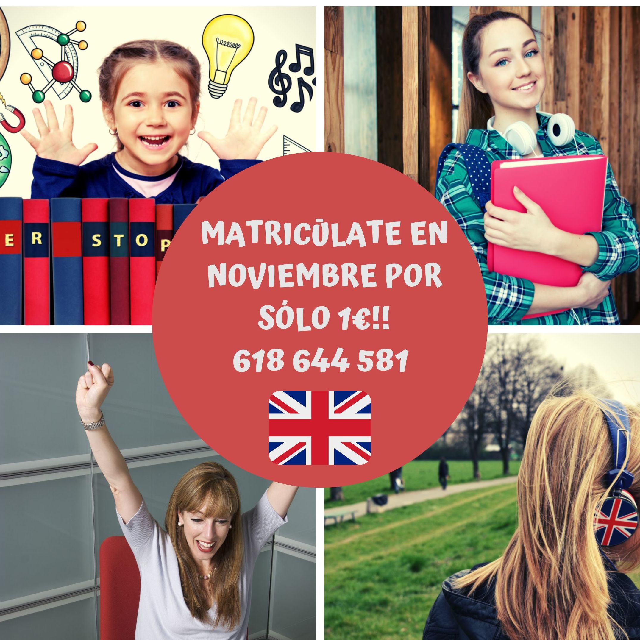 Matricula Noviembre por 1 €: Academia de idiomas de Bez's English Centre Matricula Noviembre por 1 €: Academia de idiomas de Bez's English Centre