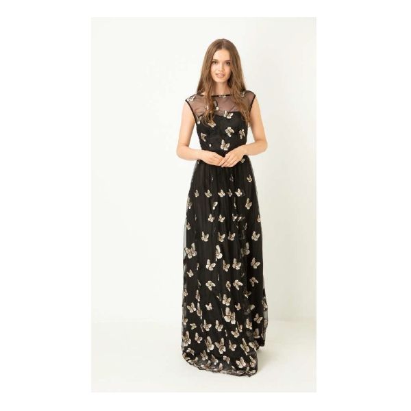 Vestido Maru Atelier Mariposas negro en Elche Vestido Maru Atelier Mariposas negro en Elche