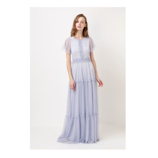 Vestido Maru Atelier Susana azul en Elche Vestido Maru Atelier Susana azul en Elche
