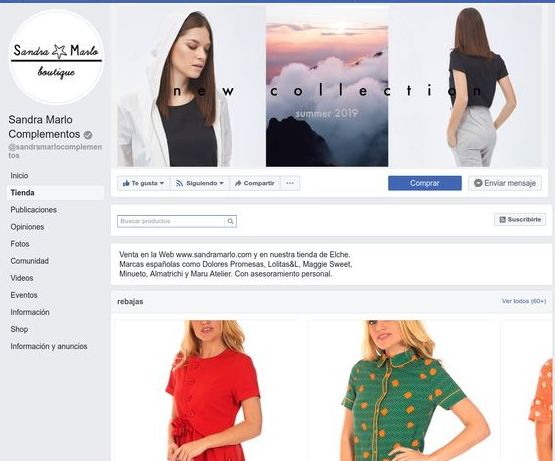 Tienda Online: Catálogo de Sandra Marlo Tienda Online: Catálogo de Sandra Marlo