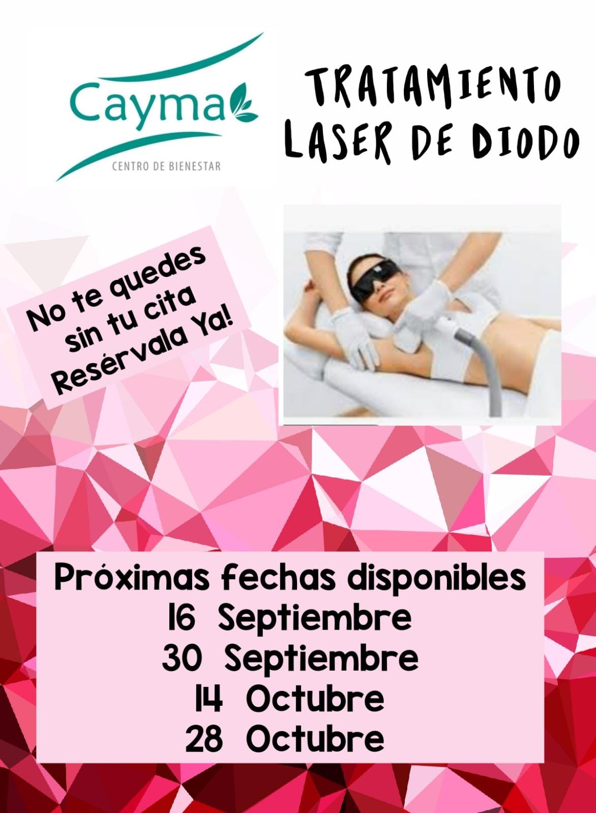 Depilación con láser Diodo: Tratamientos de belleza de Centro Bienestar y Salud Cayma Depilación con láser Diodo: Tratamientos de belleza de Centro Bienestar y Salud Cayma