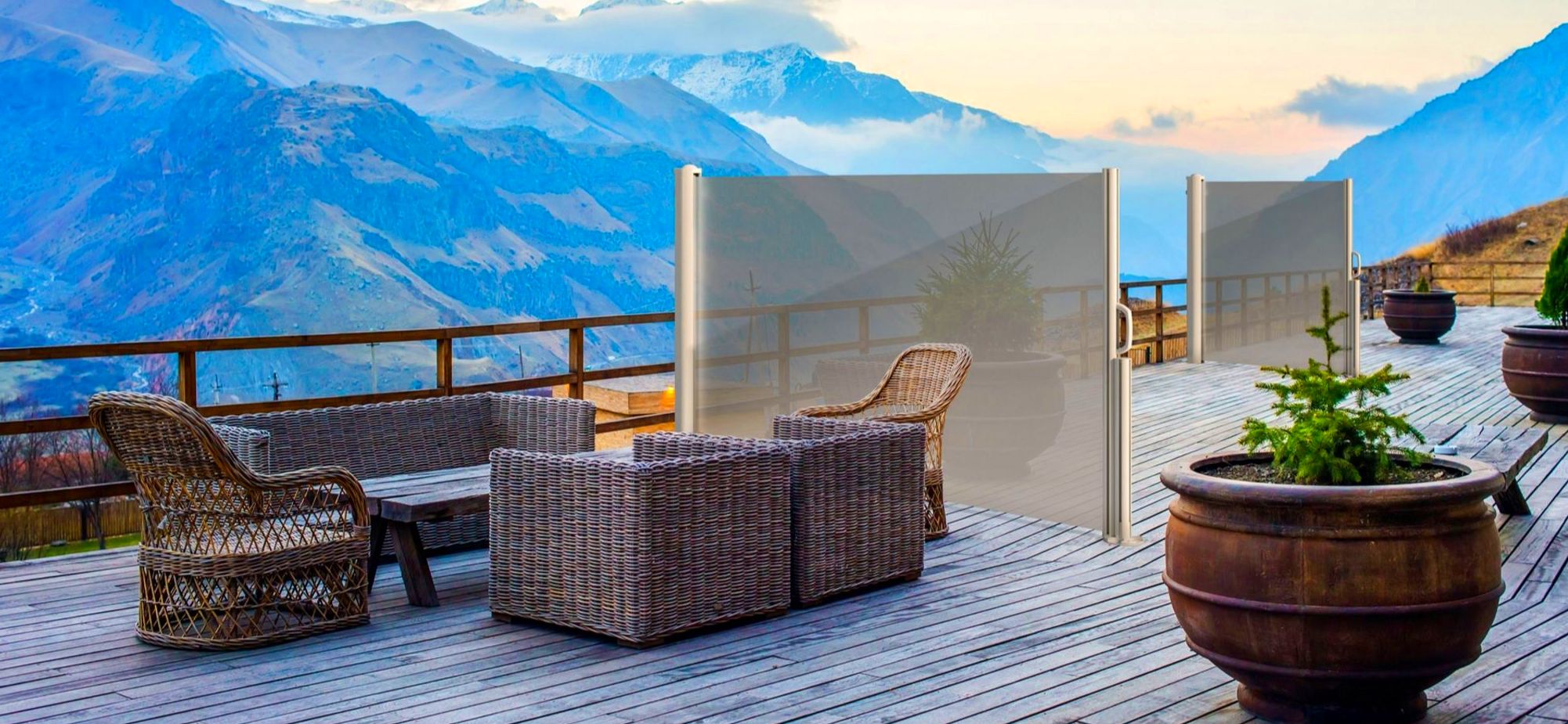 Toldo horizontal: Productos de Doble-A Toldo horizontal: Productos de Doble-A