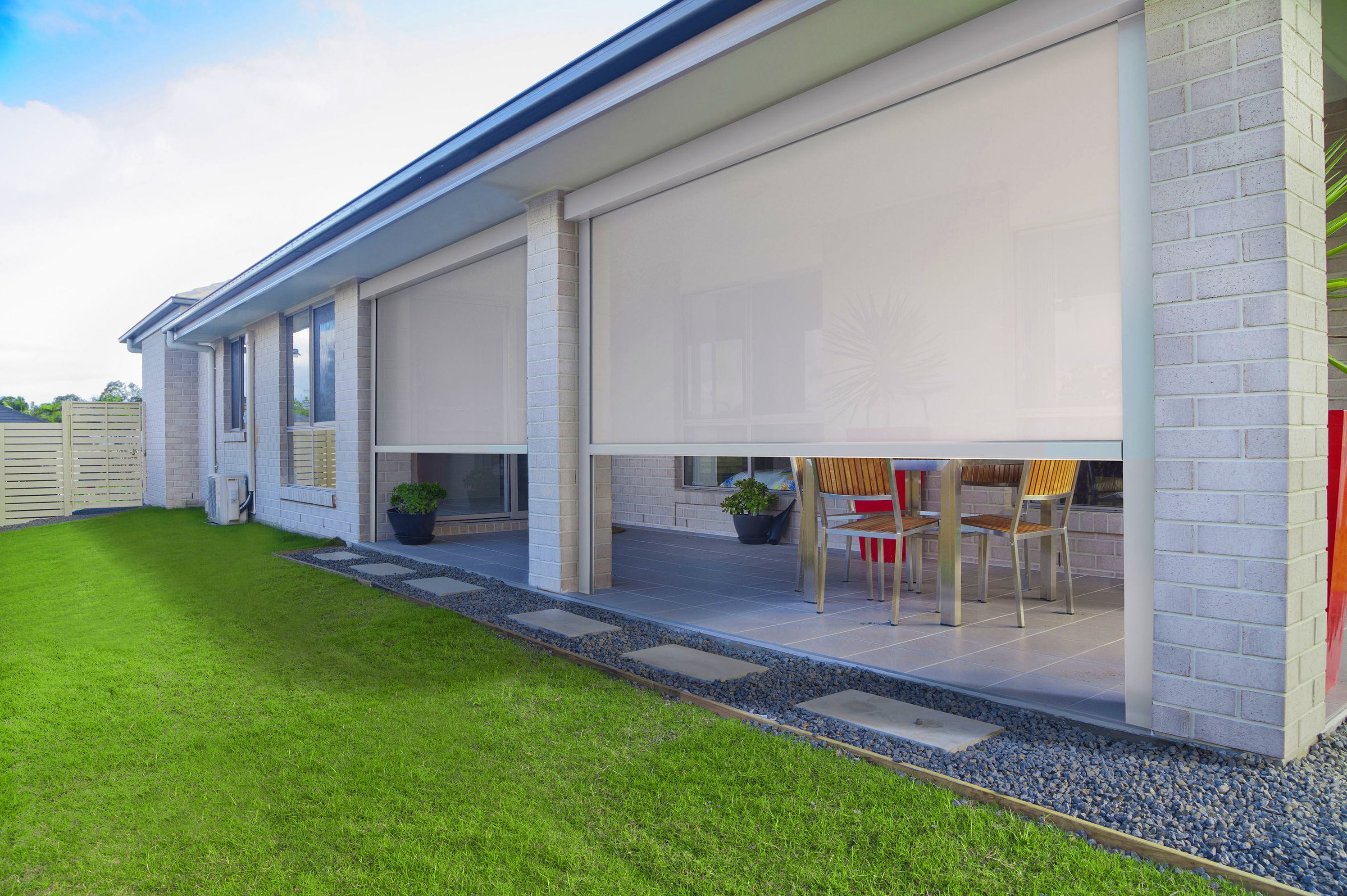 Toldo vertical cremallera screen: Productos de Doble-A Toldo vertical cremallera screen: Productos de Doble-A
