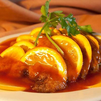 Pato a la naranja Pato a la naranja