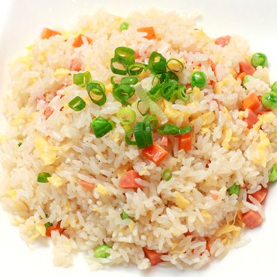 Arroz frito tres delicias Arroz frito tres delicias