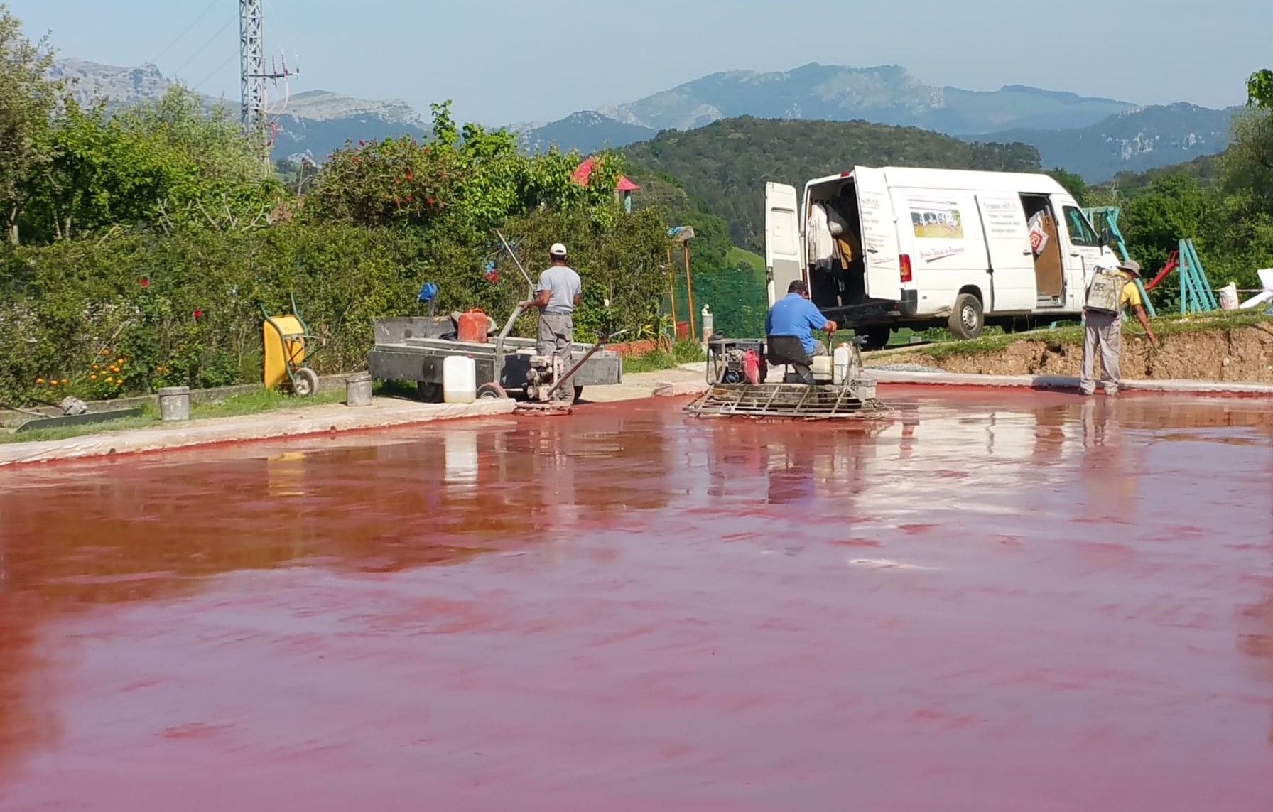 Mantenimiento de soleras de hormigón impreso y pistas deportivas: Servicios de Pavimentos Asón Mantenimiento de soleras de hormigón impreso y pistas deportivas: Servicios de Pavimentos Asón