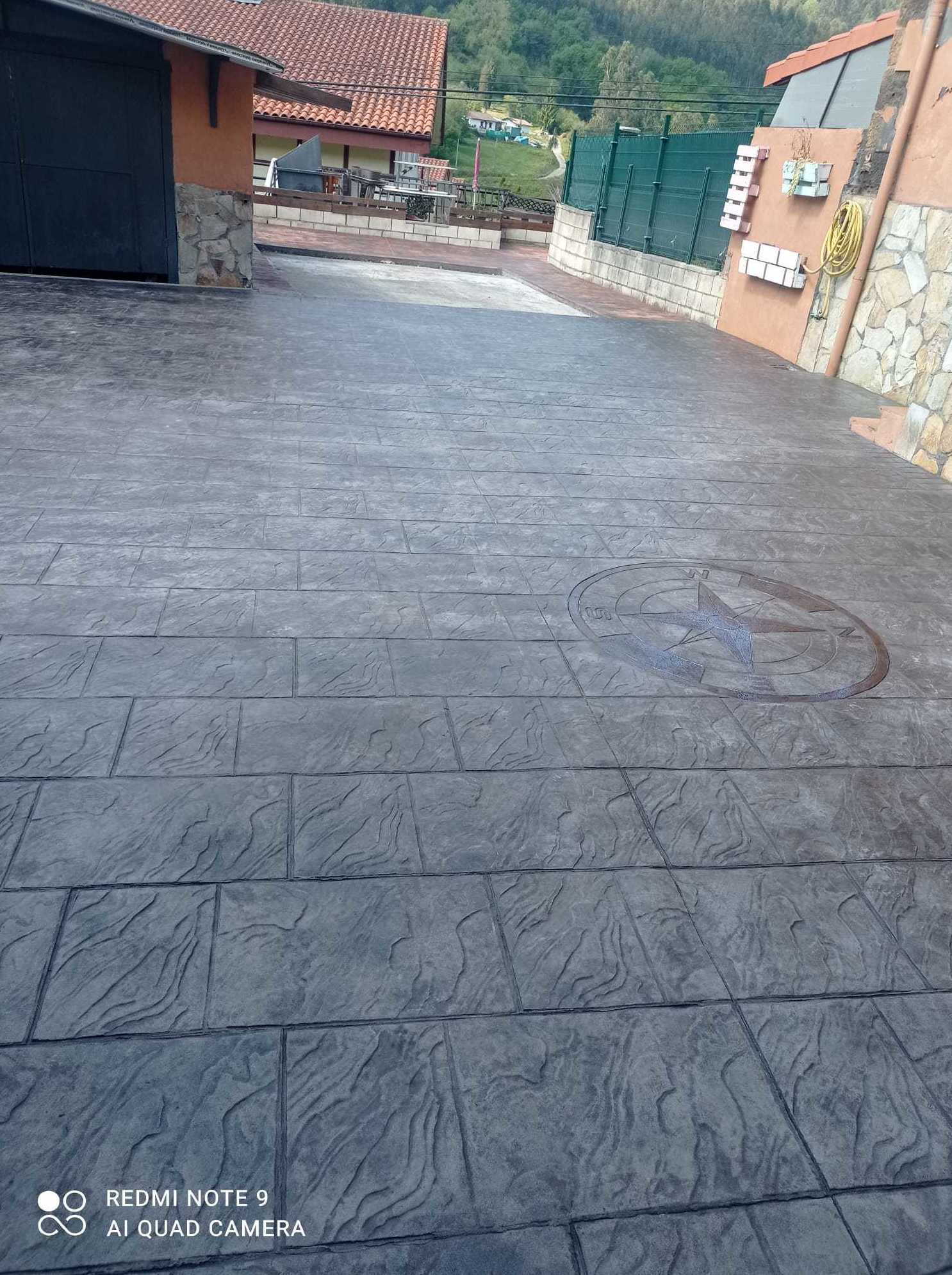 Hormigón impreso: Servicios de Pavimentos Asón Hormigón impreso: Servicios de Pavimentos Asón