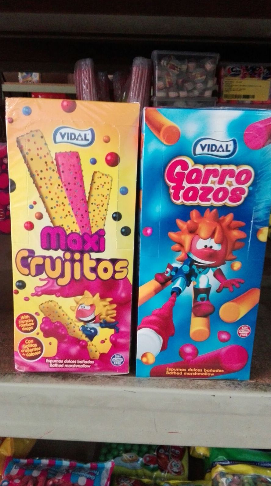 Garrotazos, maxicrujitos: Productos de Candy Five, S.L. Garrotazos, maxicrujitos: Productos de Candy Five, S.L.
