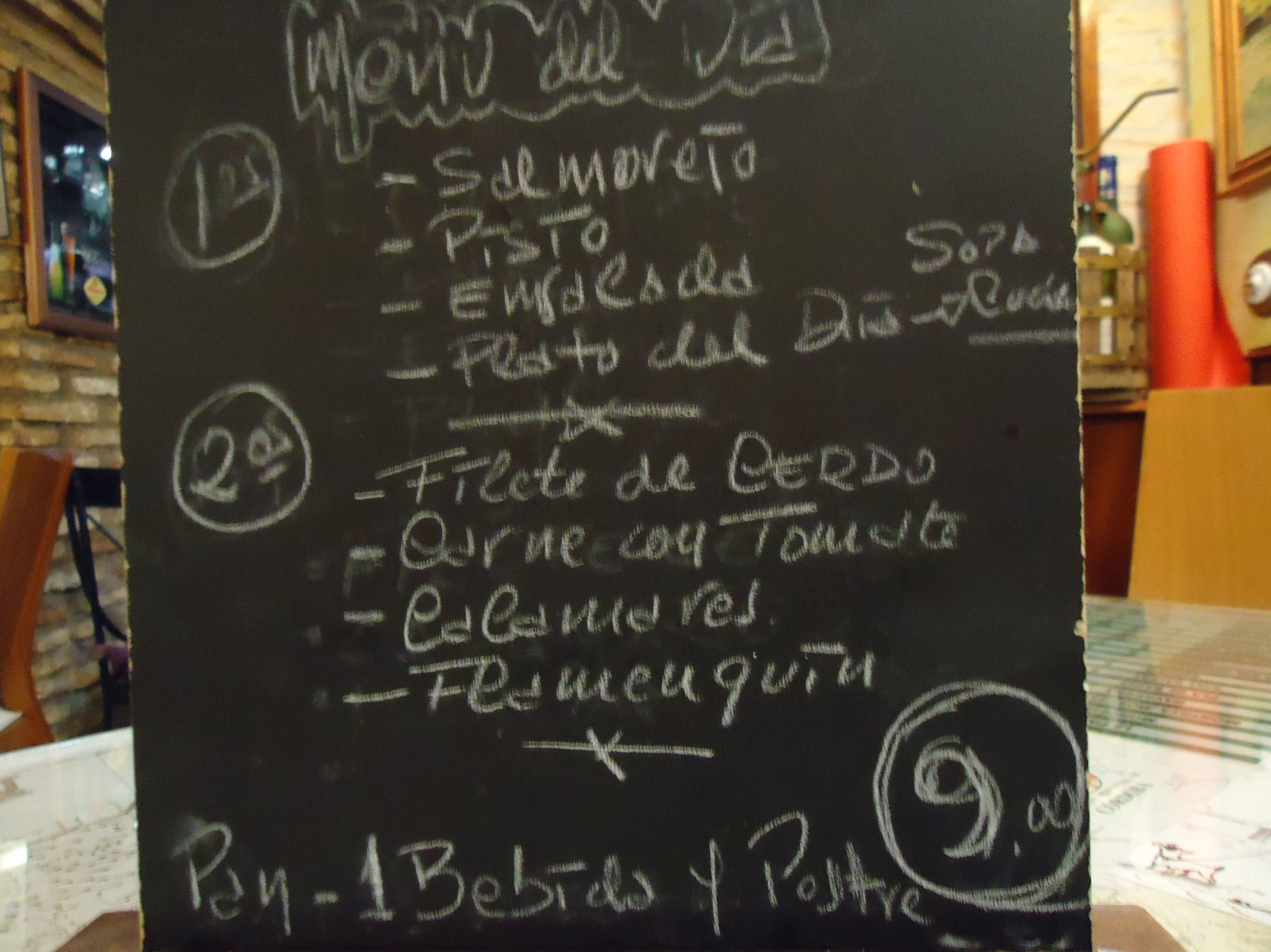 Menú diario, menú de temporada y menú degustación: Carta y menú de Restaurante Bar X Menú diario, menú de temporada y menú degustación: Carta y menú de Restaurante Bar X