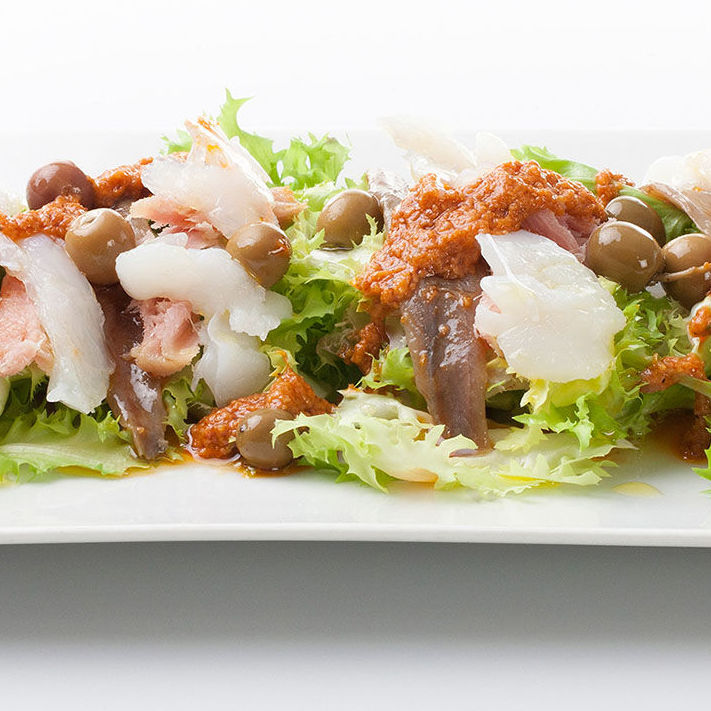 Ensaladas y entrantes: Carta y menús de Restaurant Ran de Mar (antiguo Ancora 2) Ensaladas y entrantes: Carta y menús de Restaurant Ran de Mar (antiguo Ancora 2)