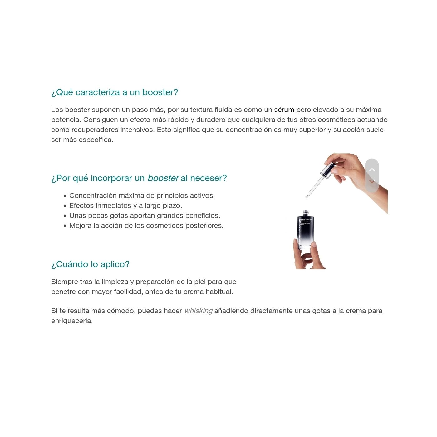 Nuevo serum booster: Tratamientos de Azul Salón De Belleza Nuevo serum booster: Tratamientos de Azul Salón De Belleza