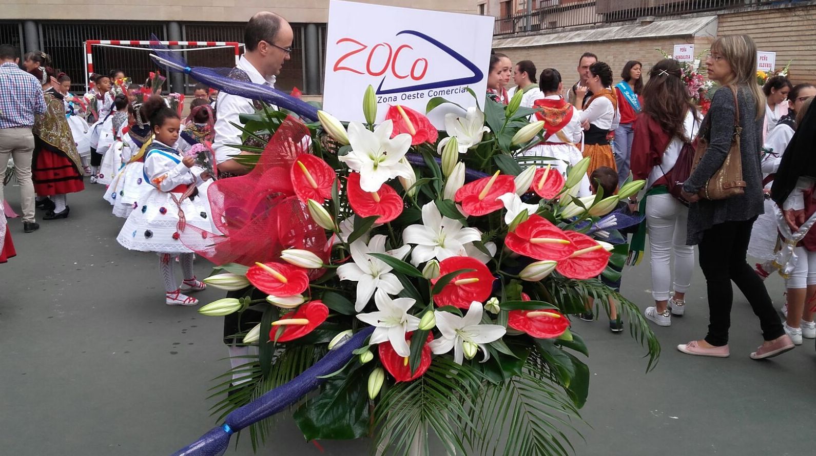 Ofrenda floral , fiestas de San Mateo 2016 Ofrenda floral , fiestas de San Mateo 2016