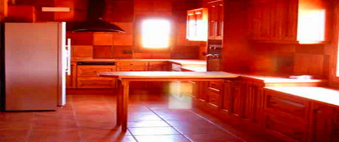cocina rustica en Roble cocina rustica en Roble